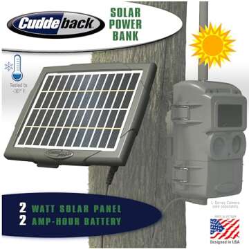 Cuddeback Solar Power Bank for Cameras - Endless Power Supply