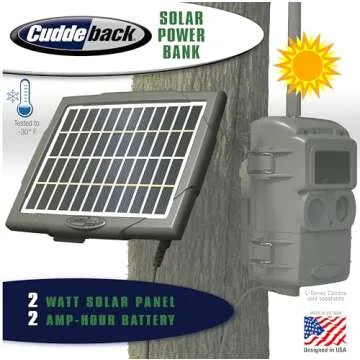Cuddeback Solar Power Bank for Cameras - Endless Power Supply