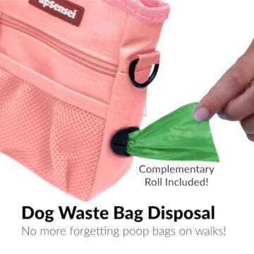 PupSensei Dog Treat Pouch - Durable & Versatile