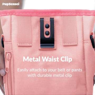 PupSensei Dog Treat Pouch - Durable & Versatile