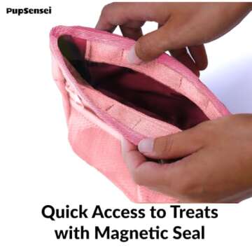 PupSensei Dog Treat Pouch - Durable & Versatile