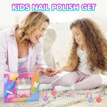 Non-Toxic Toddler Nail Polish for Girls Ages 3+