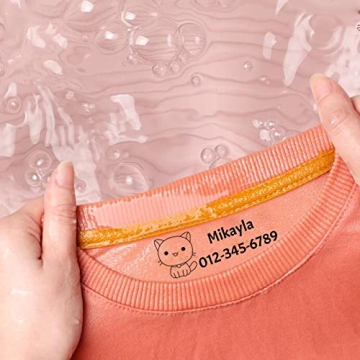 Waterproof Kids Name Stamp for Clothing - Custom Labeling Solution