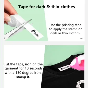 Waterproof Kids Name Stamp for Clothing - Custom Labeling Solution