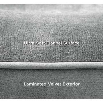 Bedsure Orthopedic Medium Dog Bed - Washable Comfort