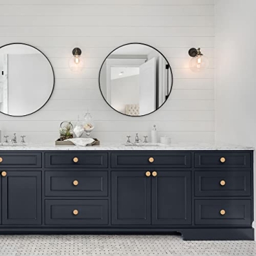 ETIUC 6pcs Handmade Rattan Drawer Knobs for Chic Furniture