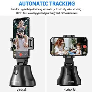 Smart Selfie Stick for Effortless 360° Photo & Video Capture