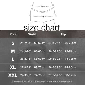 Allxwek Women's Cotton Boyshorts with Butterfly Knot Design