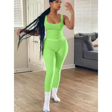 Stylish AYWA Ribbed Workout Sets for Women