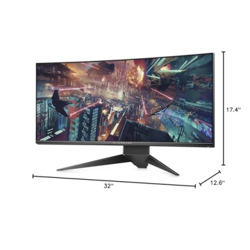 Dell AW3418DW - 34" Curved Gaming Monitor for Gamers