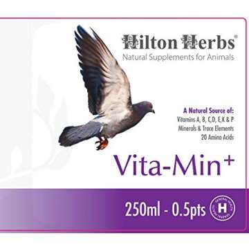 Hilton Herbs 27082 Vita-Min Plus Bird Food Formula, 0.5 Pint