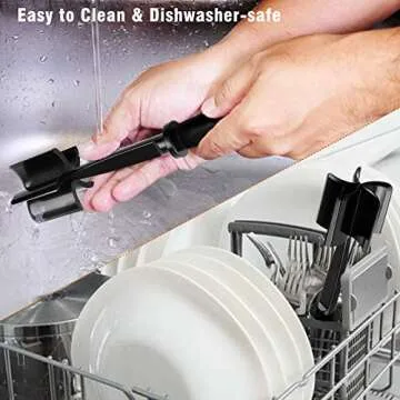 Hamburger Chopper,Meat spatula chopper,Ground meat chopper, Utensil meat breaker upper,Meat chopper utensil, Ground Turkey, Ground Beef Smasher & Ground Meat Chopper, Potato Masher