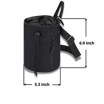 Adjustable Chalk Bag for Rock Climbing & Gym Workouts