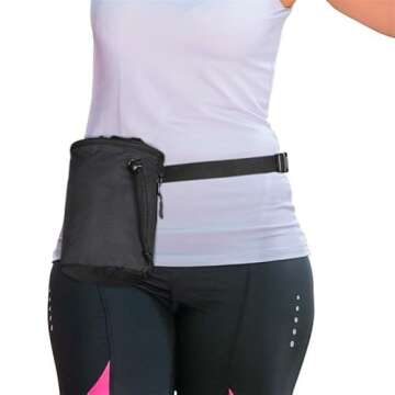 Adjustable Chalk Bag for Rock Climbing & Gym Workouts