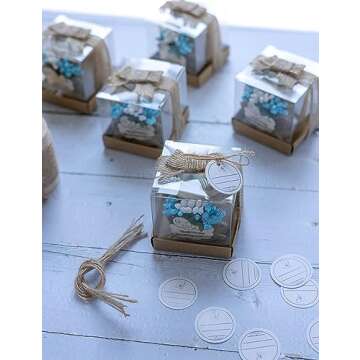 Personalized Wooden Candle Holders for Baby Showers