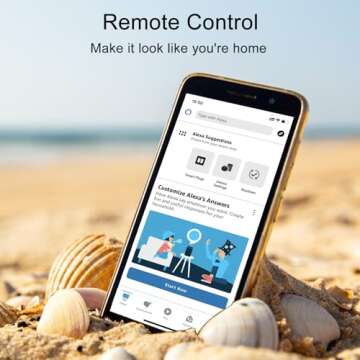 ExIoTy Smart Plug, Works with Alexa, Simple Setup with One Voice Command, Remote Control, Timer & Schedule & Group Controller, Bluetooth Mesh Outlet, Alexa Echo Required, ETL & FCC Certified (4 Pack)