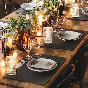 Vintage Glassware Romantic Drinking Glasses Set of 6