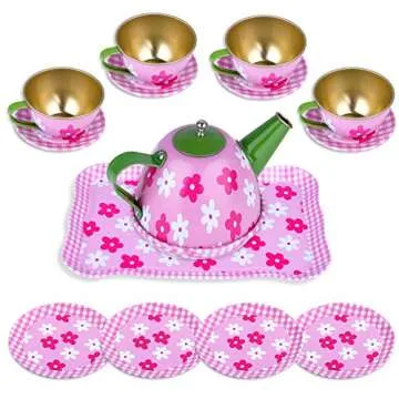 Enchanting 15-Piece Tea Party Set for Little Girls