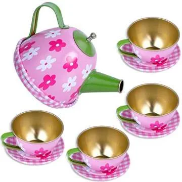Enchanting 15-Piece Tea Party Set for Little Girls