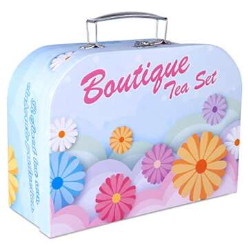 Enchanting 15-Piece Tea Party Set for Little Girls