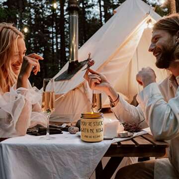 Anniversary Gifts for Him, Her, Boyfriend, Girlfriend, I Love You Candle Gifts, Funny Birthday Gifts...