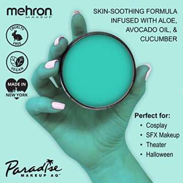 Mehron Makeup Paradise AQ Pro Size - Premium Face & Body Paint for Cosplay & Halloween