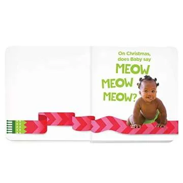 Who Says Ho Ho Ho?: Christmas Board Book for Babies to Spark Early Reading, Perfect Toddler Christma s Gift or Christmas Stocking Stuffer (Highlights Baby Mirror Board Books)