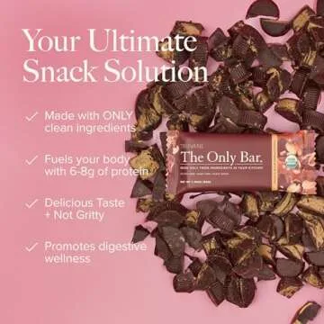 Truvani Organic Plant-Based Snack Bars - 12 Pack