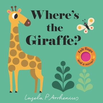 Interactive Baby Book Where's the Giraffe for Learning Fun