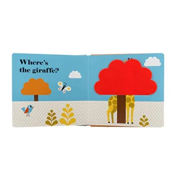 Interactive Baby Book Where's the Giraffe for Learning Fun