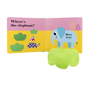 Interactive Baby Book Where's the Giraffe for Learning Fun