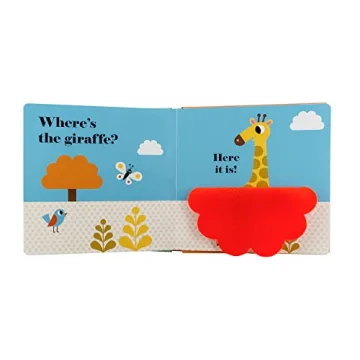 Interactive Baby Book Where's the Giraffe for Learning Fun