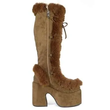 Stylish Winter Snow Platform Boots for Fashionable Women