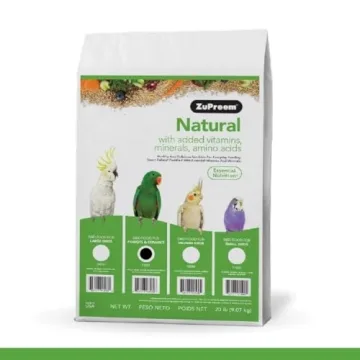 ZuPreem Natural Bird Pellets - Daily Nutrition for Parrots and Conures