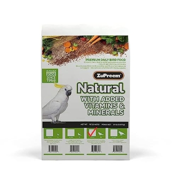 ZuPreem Natural Bird Pellets for Parrots and Conures