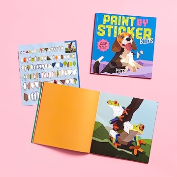 Paint by Sticker Kids: Pets - Fun Sticker Art for Kids!