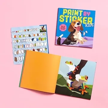 Paint by Sticker Kids: Pets - Fun Sticker Art for Kids!