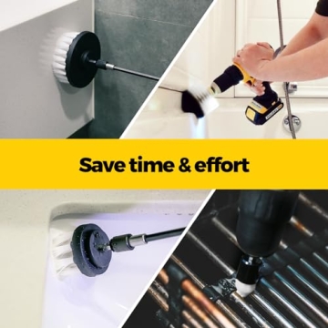 Holikme 6Pack Drill Brush Power Scrubber Cleaning Kit