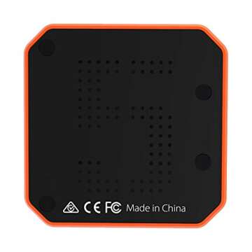 RunCam 5 4K FPV Camera 1080P HD Micro Action Camera EIS Supported 145 Degree FOV for FPV Racing Drone and Sport Video Recording, Orange