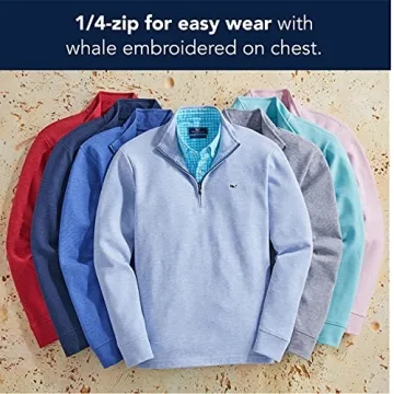 Vineyard Vines Men's Saltwater Quarter-Zip Pullover