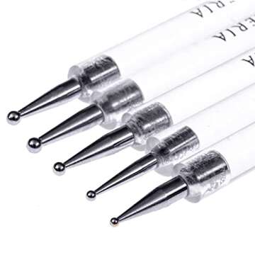 Beaute Galleria 5 Piece Dotting Pens for Nail Art
