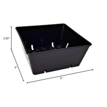 Bootstrap Farmer 5x5 Seed Tray Inserts for Growing Microgreens