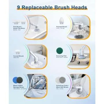 Airpher Electric Spin Scrubber - Finally Clean Your Home Easily!