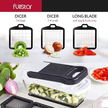 Fullstar Vegetable Chopper with Container - 3 in 1