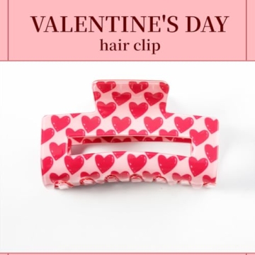 Stylish Valentine's Day Hair Clip for Women and Girls