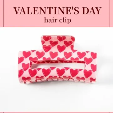 Stylish Valentine's Day Hair Clip for Women and Girls