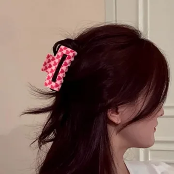 Stylish Valentine's Day Hair Clip for Women and Girls