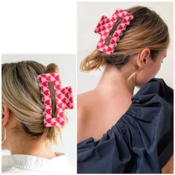 Stylish Valentine's Day Hair Clip for Women and Girls