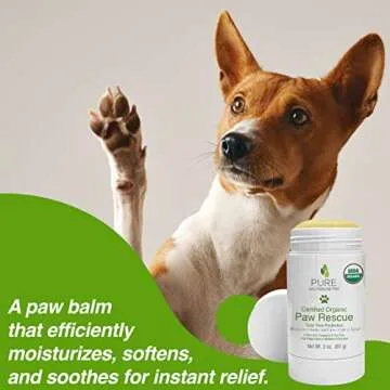 Organic Paw Rescue Balm - Certified & Fragrance-Free