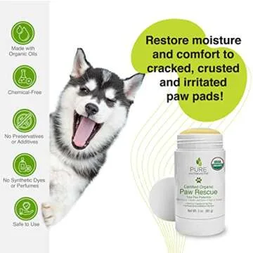 Organic Paw Rescue Balm - Certified & Fragrance-Free